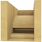 Ekena Millwork 9"W x 18"D x 9"H Wide Alma Rough Cedar Woodgrain TimberThane Corbel, Primed Tan CORUR09X18X09ALMRCPR - alternate 4